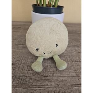 Jellycat Amuseable Pistachio Green Macaron Cookie Plush Stuffed Toy 4” Authentic